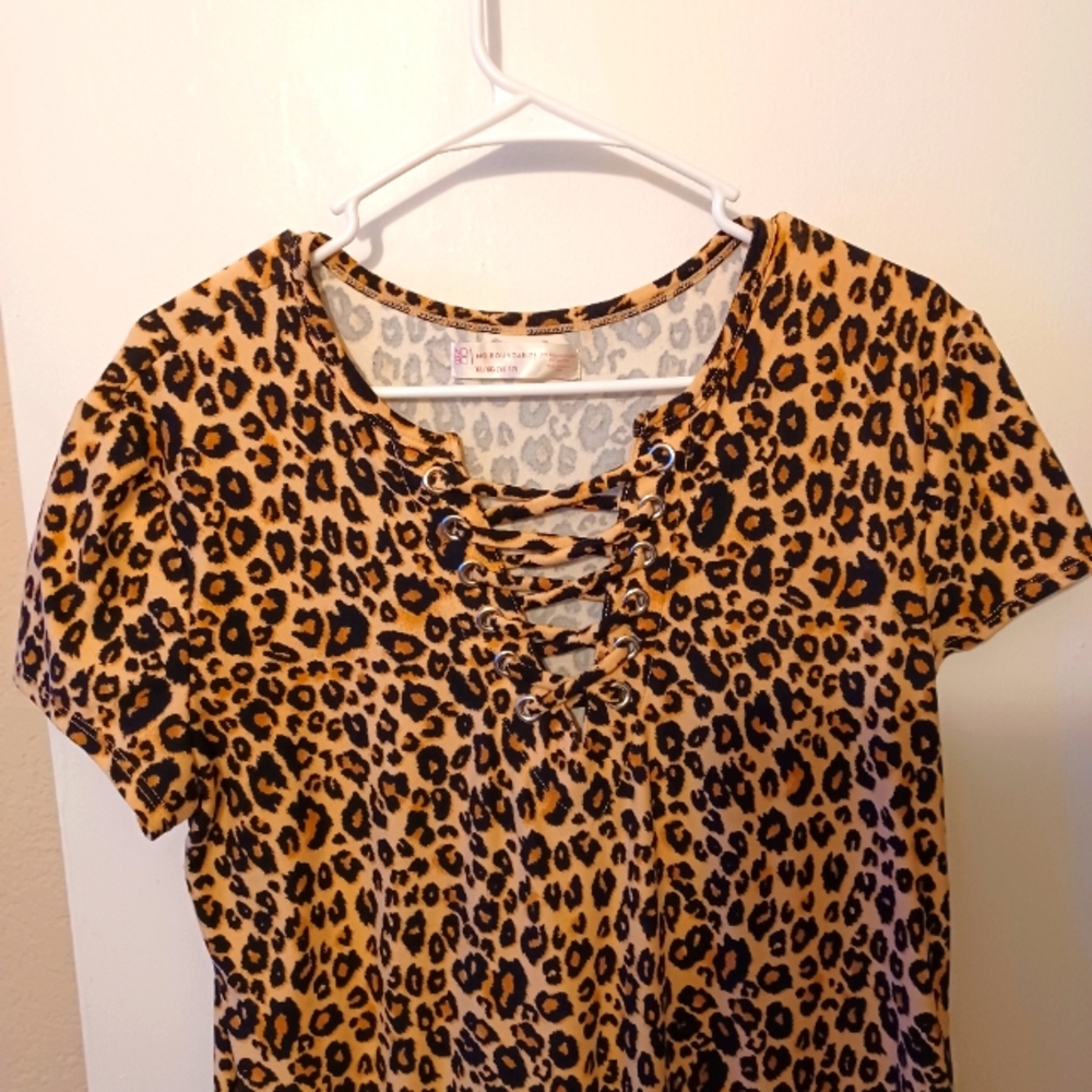 Cheetah Print Dress